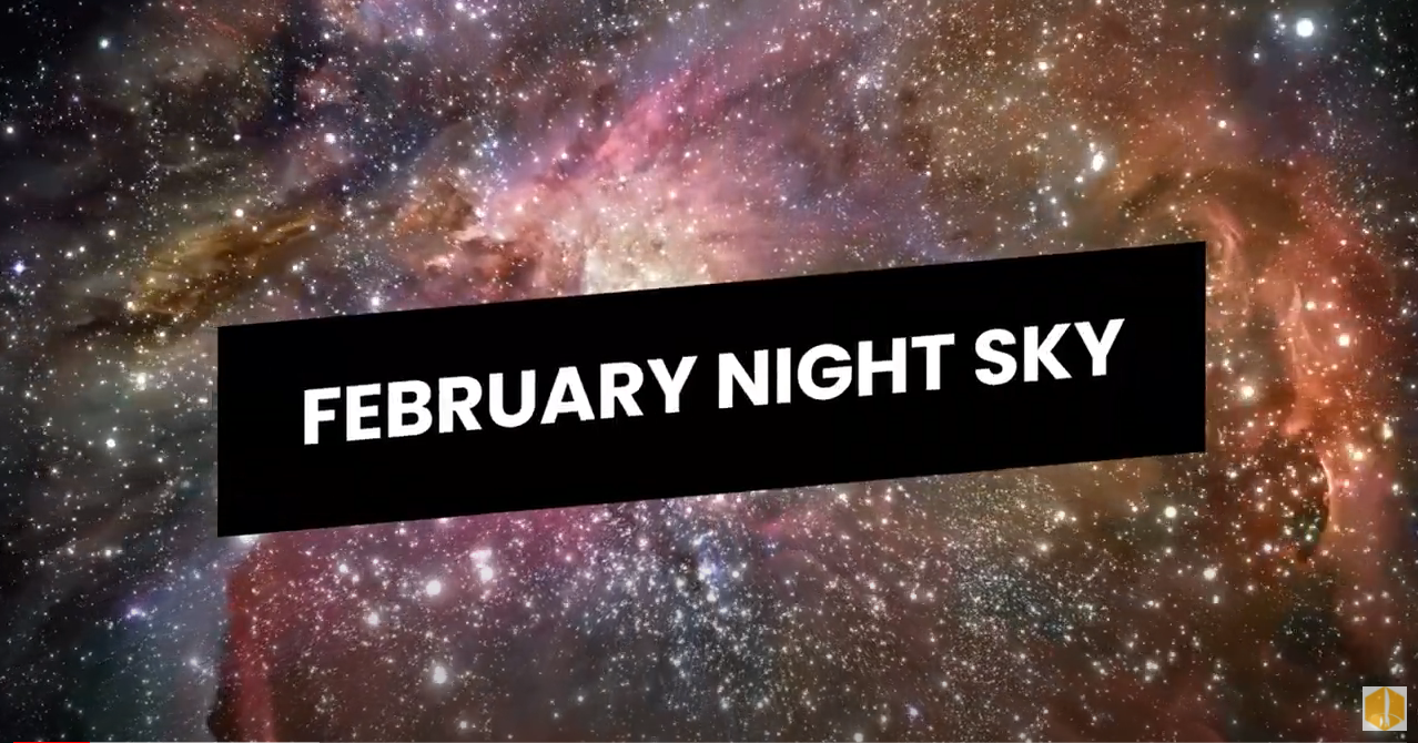 February Night Sky New Mexico Museum of Space History