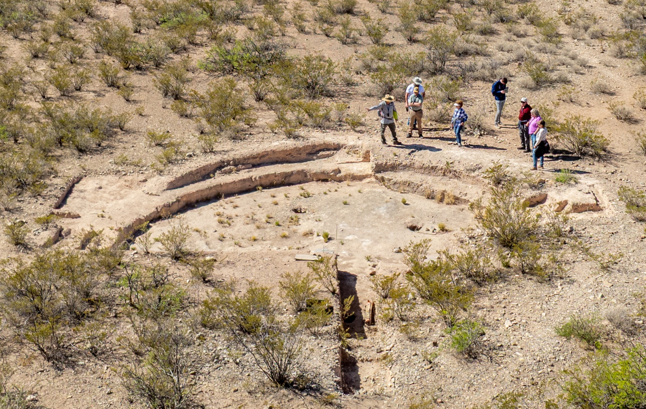 Creekside Great Kiva, courtesy of Jornada Research Institute